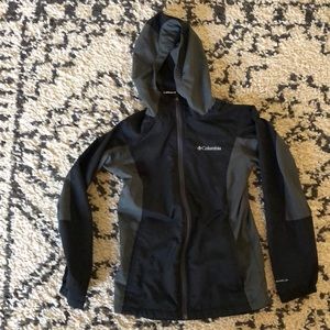 Columbia Boys Rain Jacket Sz Medium